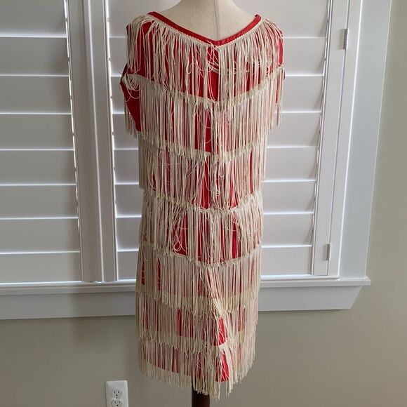 Sz 4 handmade flapper girl costume roaring 20’s dress - Picture 4 of 7